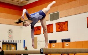 MUHS gymnastics team wins meet, individual titles against Montpelier