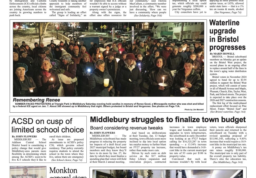 Thursday, Jan. 15, 2026