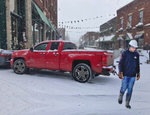 Road salt supplies are low, drive carefully
