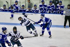 Middlebury men’s hockey falls to Colby, ending four-game winning streak