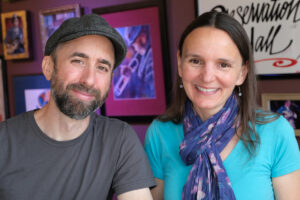 Duo warms up the stage in Middlebury with genuine connection