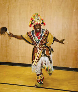 Move your body to live drumming in this African dance class