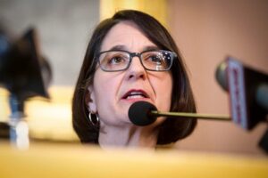 Rep. Becca Balint warns state may be ‘in the crosshairs’ of Trump