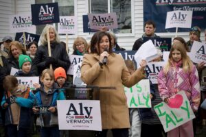 Aly Richards launches bid for Vermont governor