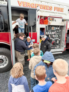 Vergennes firefighters bring science to life for homeschool kids