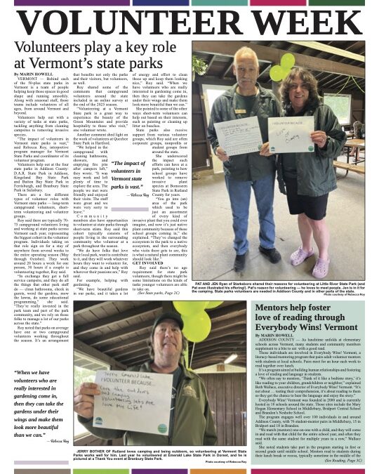 National Volunteer Week