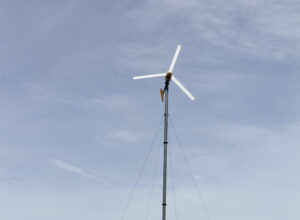 Wind turbine blows pavilion project off course