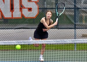 Tiger girls’ tennis on a tear