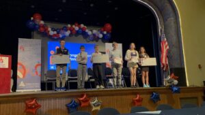 Local middle schoolers engage in civics bee