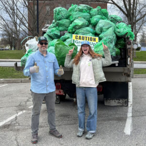2026 Green Up Day in Middlebury was a rousing success