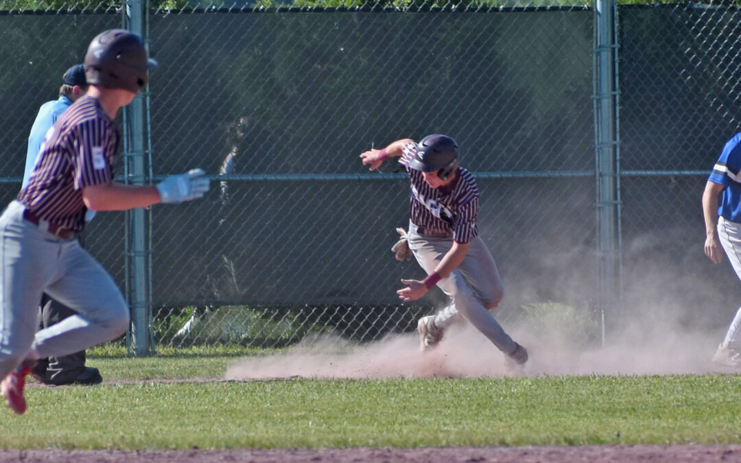 The Mt. Abe baseball team has scored over 10 runs in both of its playoff games so far.