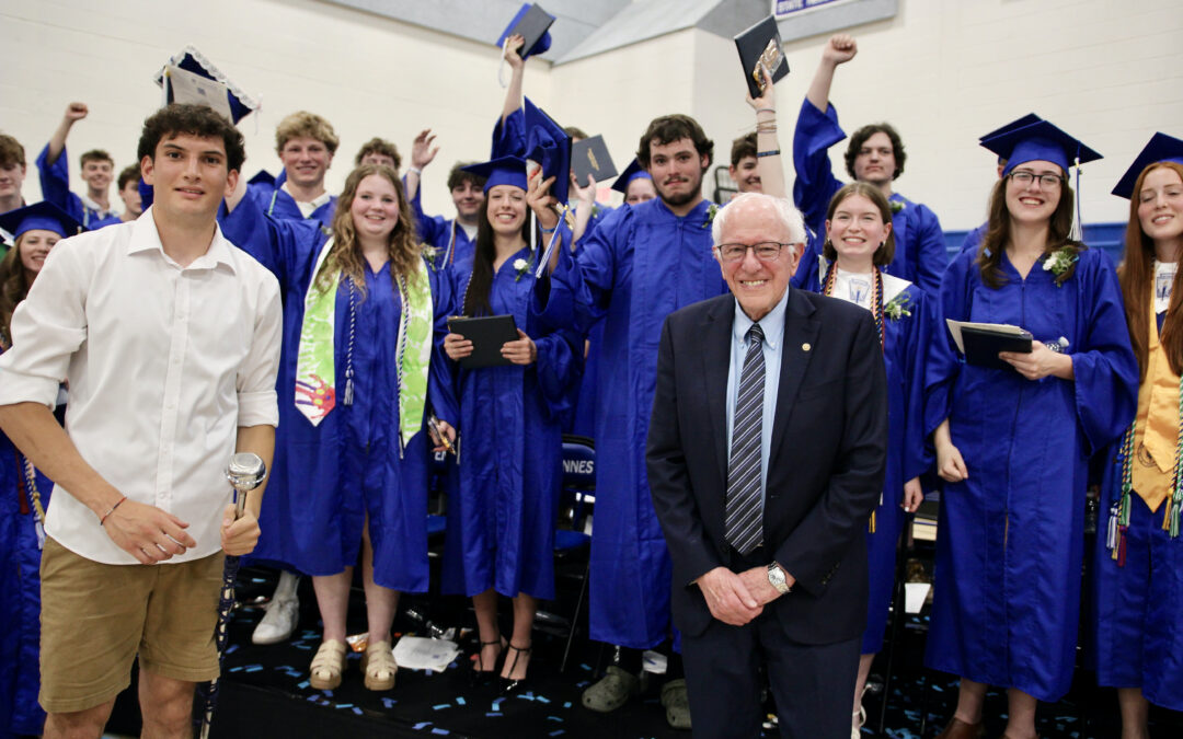 VUHS grads, their families and Bernie Sanders came together on Friday, June 12, to celebra … (read more)