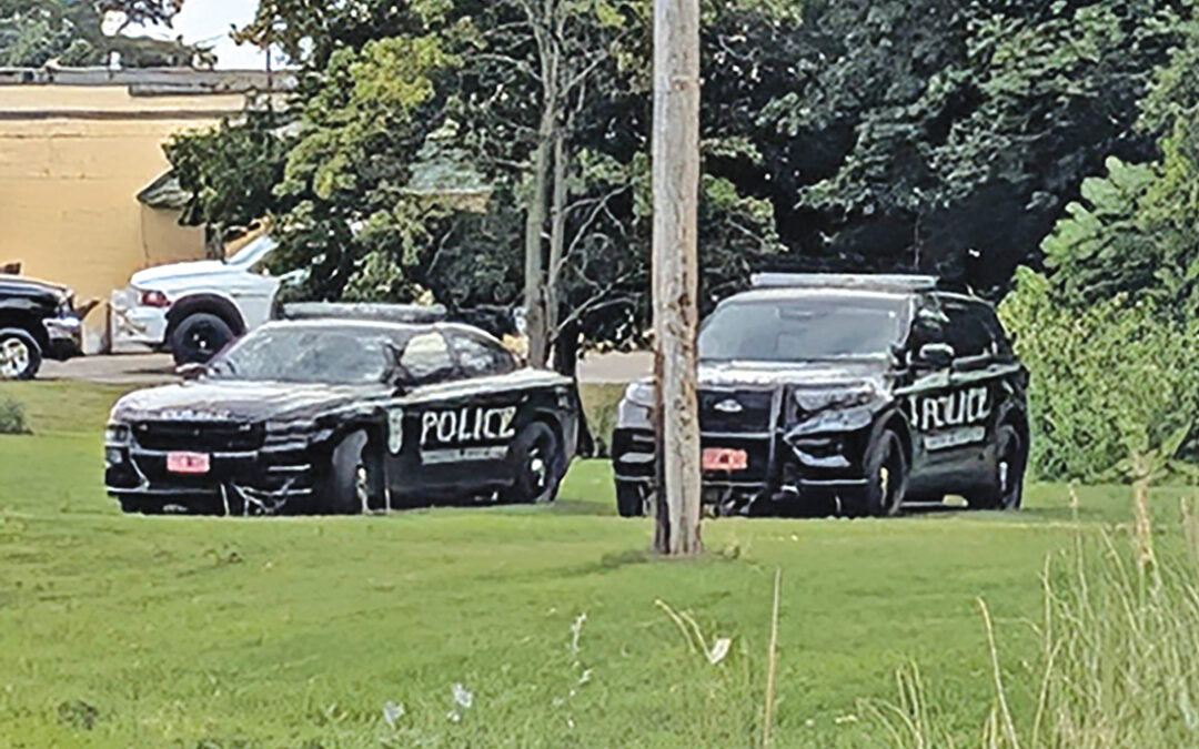 The victim and his spouse were ultimately able to escape the home, according to police.