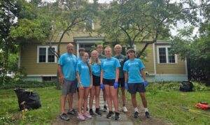Teens travel 25 hours to volunteer in Addison County