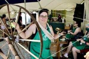 Art of spinning lives on in community