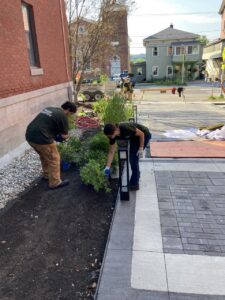 Enjoy the new courtyard at the opera house