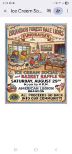 Ice Cream Social & Basket Raffle