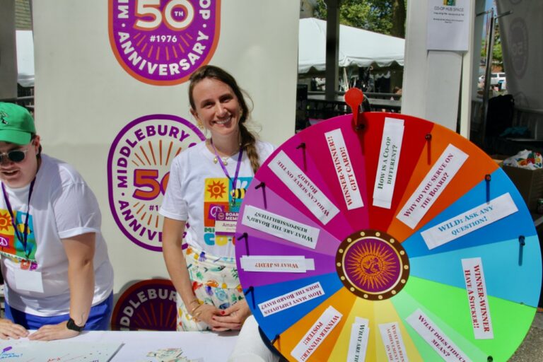 Middlebury Natural Foods Co-Op’s 50th Anniversary