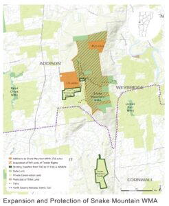 Snake Mountain wildlife sanctuary expanding by 256 acres