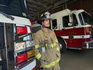 College students provide key manpower to community fire department