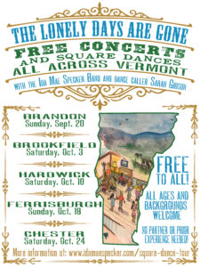 The Lonely Days Are Gone: Community Square Dance & Concert