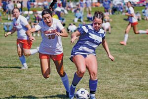 Top-shelf goal starts VUHS girls’ soccer season