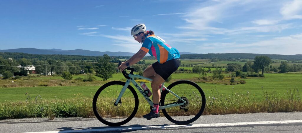This past saturday was picture perfect for a bike ride and more than 800 riders participated in Kelly Brush Ride, which started at Middlebury College and stretched out around Addison County. As of Monday morning, the ride had raised $989,765 to buy and teach people about adaptive sports gear for those with spinal cord injuries. The Kelly Brush Foundation was established by Kelly Brush (shown below with two other hand-cyclists) and her family after she survived a spinal cord injury in 2005, sustained during a collegiate ski race. That year, Kelly's Middlebury teammates rode to raise funds for adaptive sports. The foundation was established the following year to formalize efforts to support adaptive sports. Photos by Paul Richardson/StoryWorkz and John S. McCright/Addison Independent