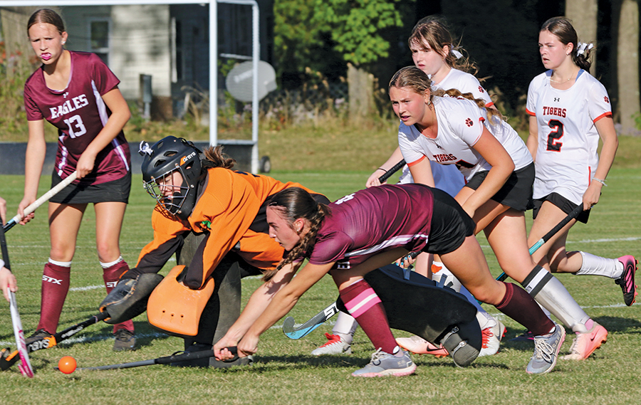 Eagle field hockey prevails over Tigers