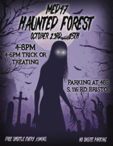 Med47 Foundation annual haunted forest