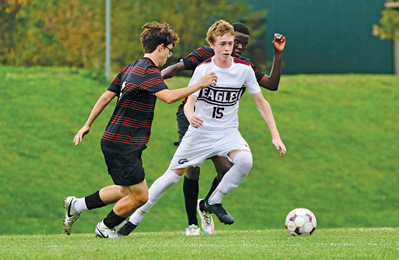 Tiger boys’ soccer topples Eagles
