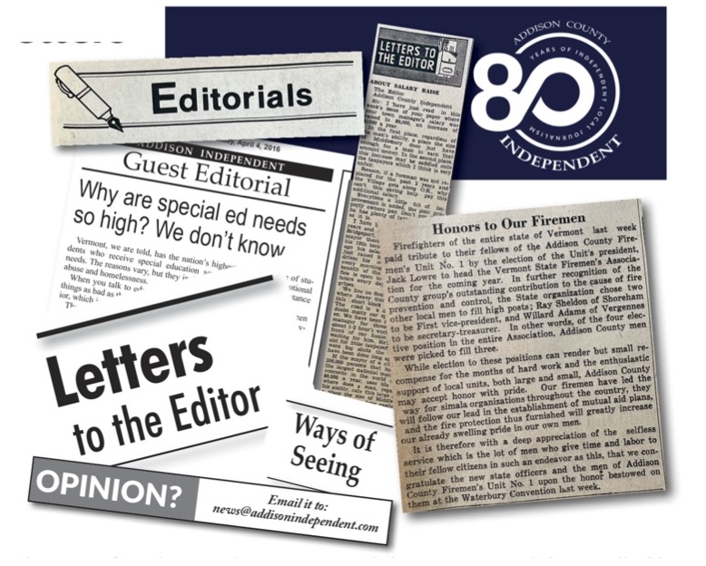 Why we run editorials & readers’ letters