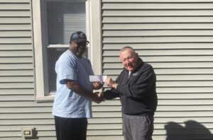 Libanus Lodge donates to the Veterans’ Place