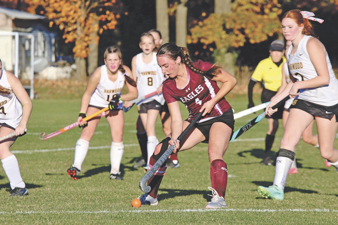 Eagle field hockey downs No. 7 Harwood, makes semifinals