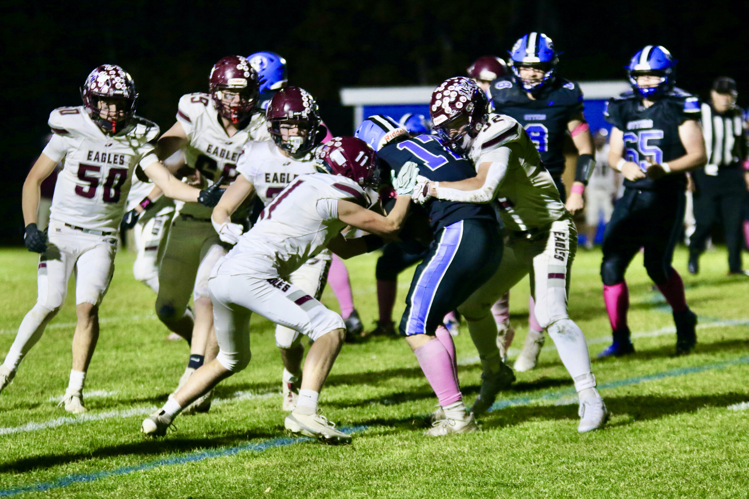 Otters drown Eagles; local teams are No. 1 & 2 playoff seeds